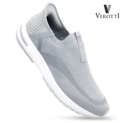 Verotti[X363]920 Gray Gents SLIP-INS Shoes