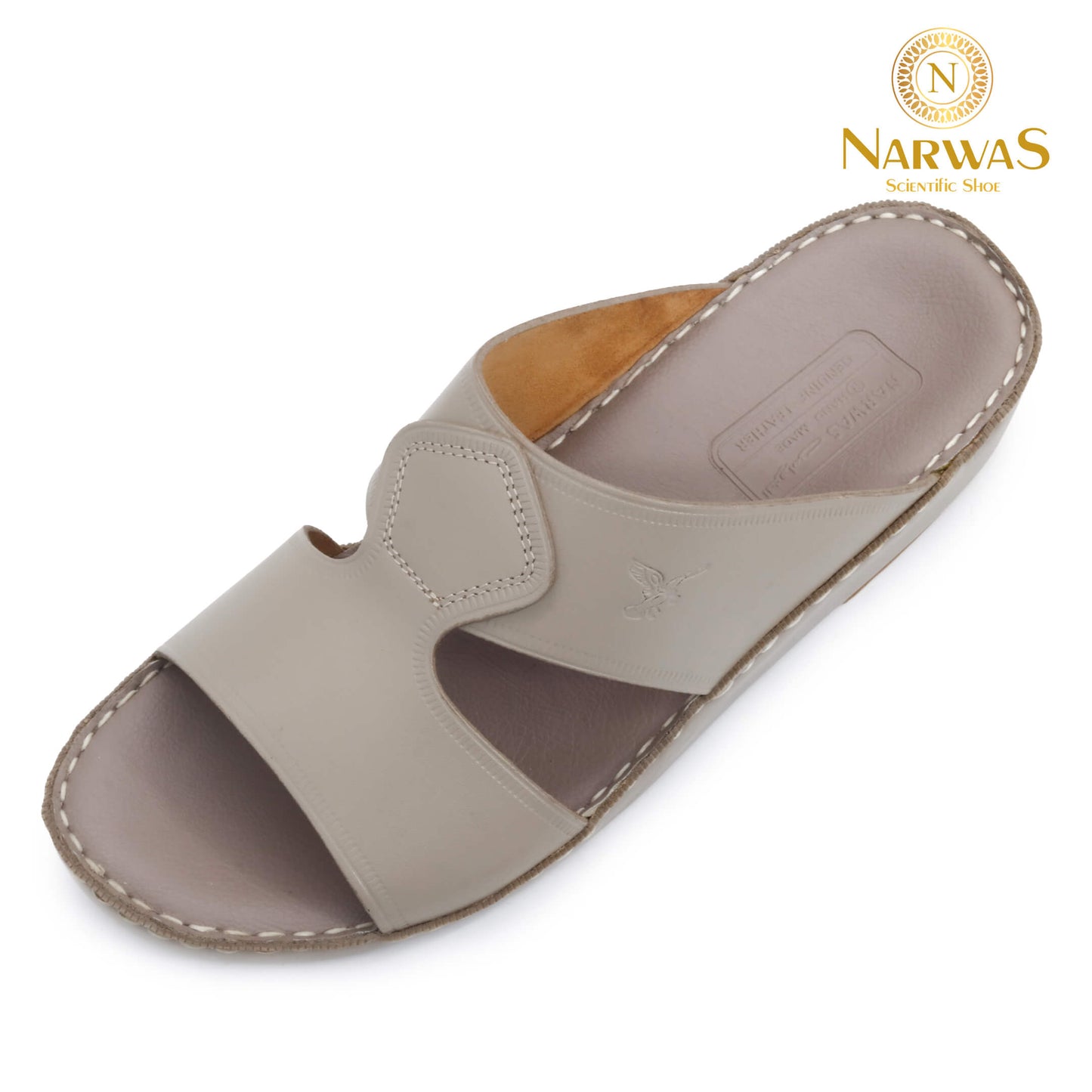 Narwas 1000 [NG19] Full Light Khaki Gents Sandal