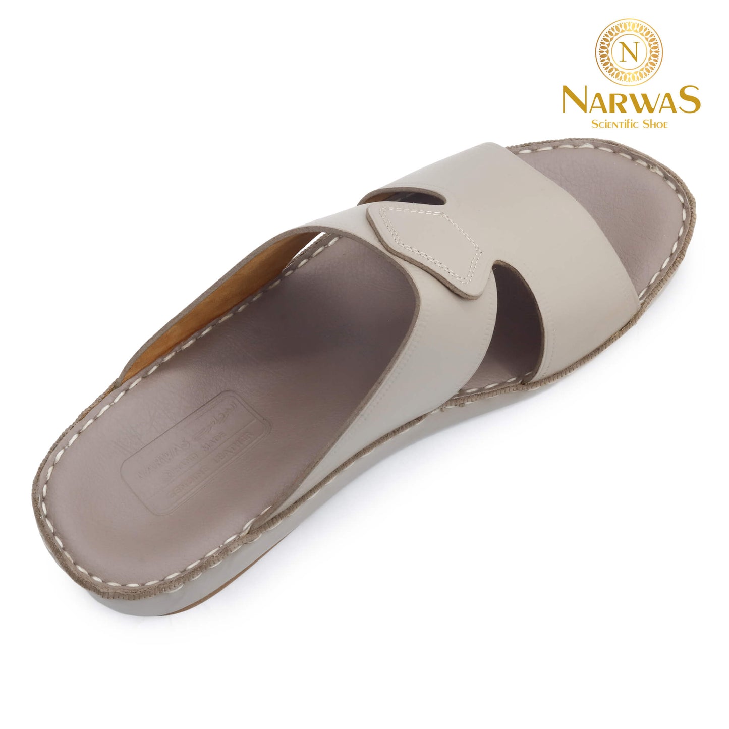 Narwas 1000 [NG19] Full Light Khaki Gents Sandal