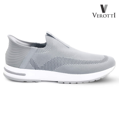 Verotti[X363]920 Gray Gents SLIP-INS Shoes