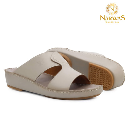 Narwas 1000 [NG19] Full Light Khaki Gents Sandal