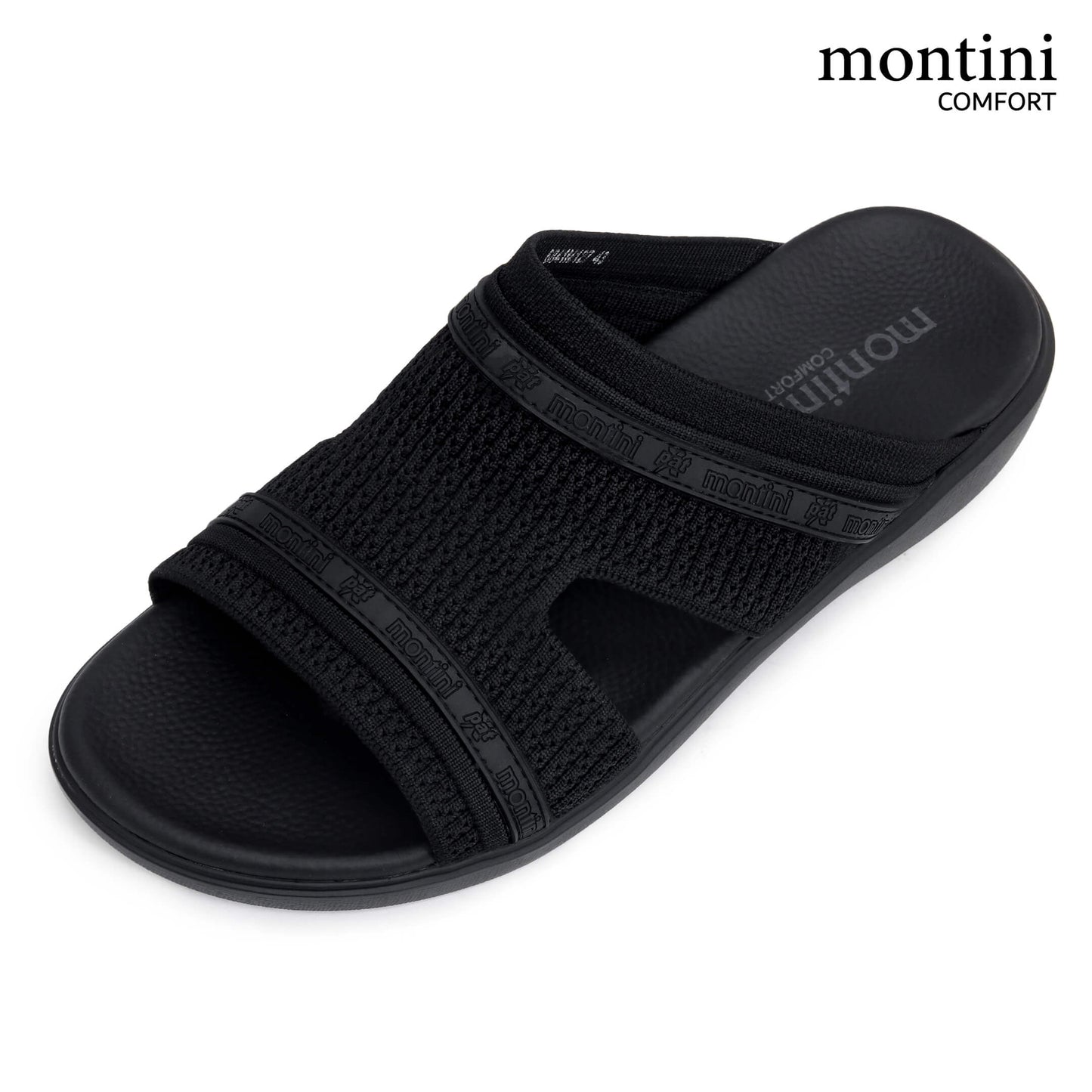 Montini M127(C69) Black Gents Arabic Sandal
