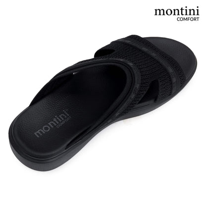 Montini M127(C69) Black Gents Arabic Sandal