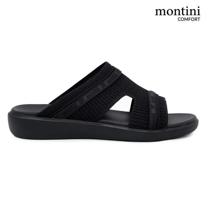 Montini M127(C69) Black Gents Arabic Sandal