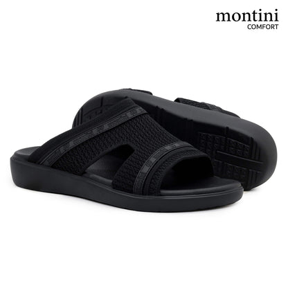 Montini M127(C69) Black Gents Arabic Sandal