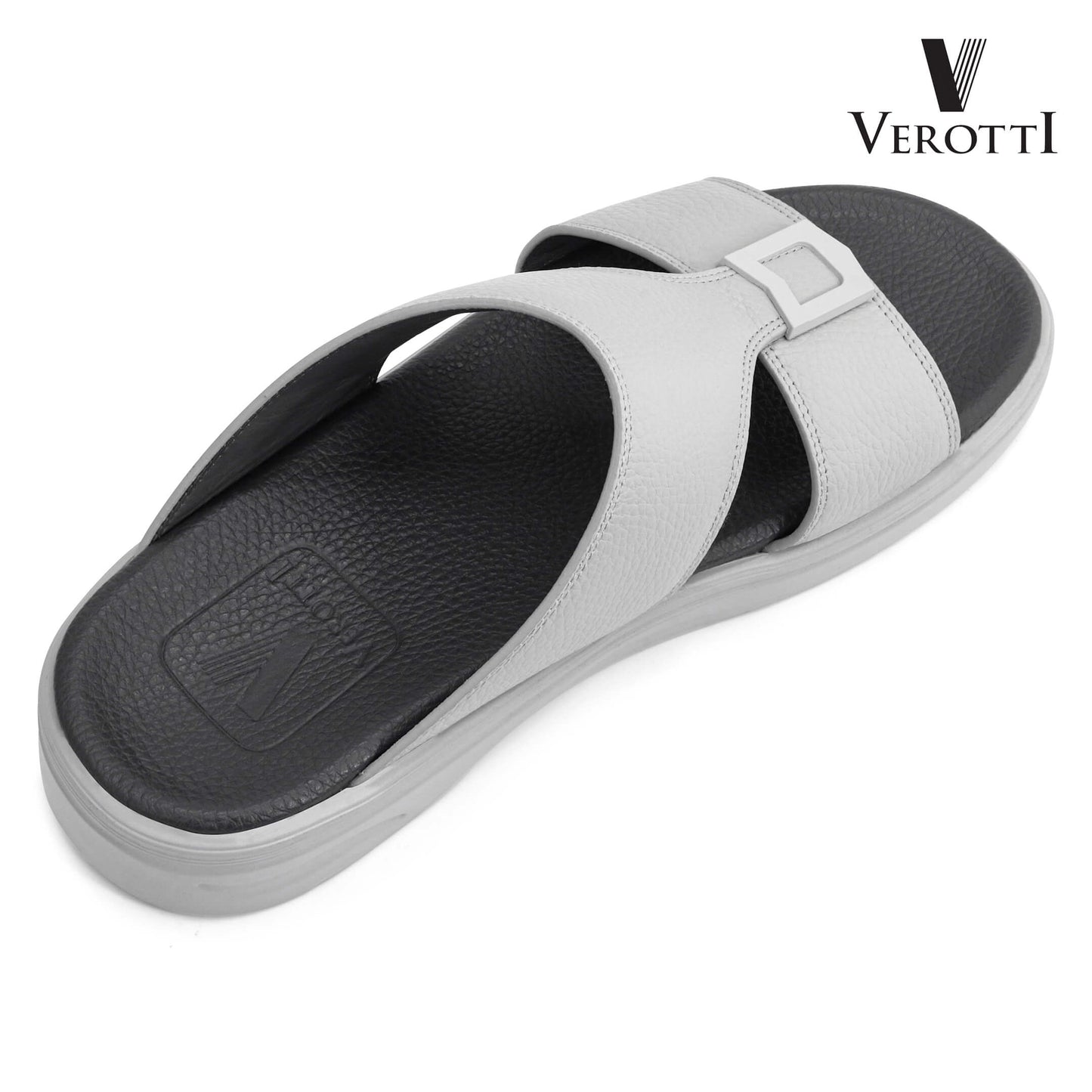 Verotti[X449]VTGE-02 Gray Gents Arabic Sandal