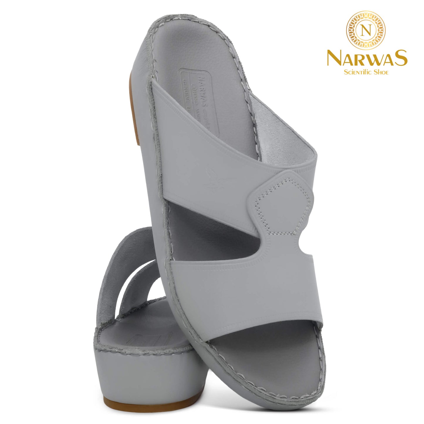 Narwas [P] 1000 Full Light Gray Gents Sandal