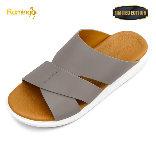 Flamingo Premium[FG107]7001 Stone Gents Arabic Sandal