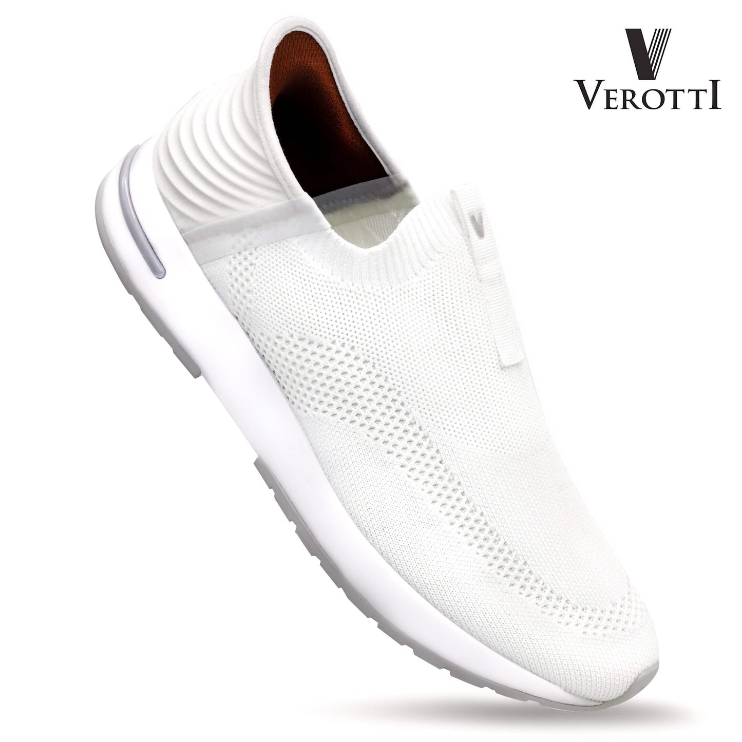 Verotti[X365]920 White Gents SLIP-INS Shoes