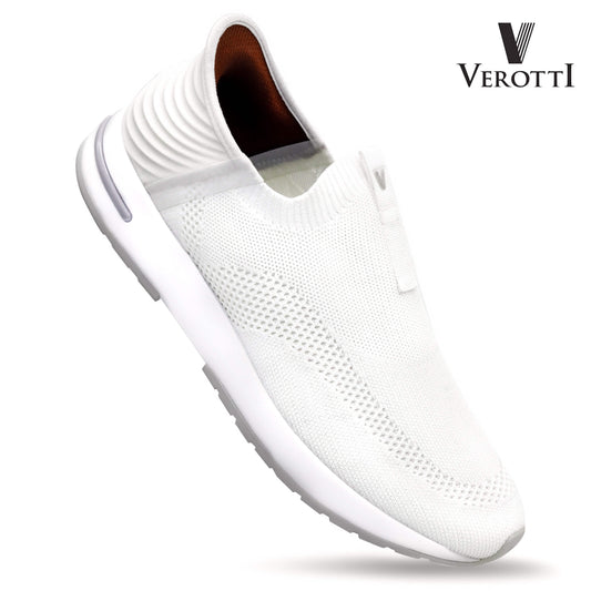 Verotti[X365]920 White Gents SLIP-INS Shoes