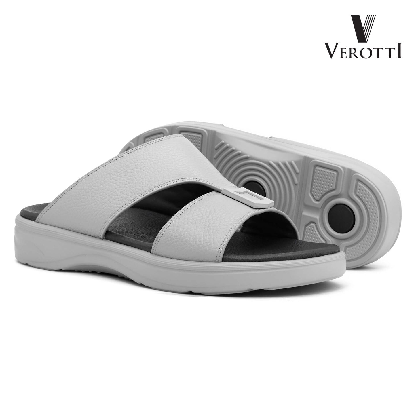 Verotti[X449]VTGE-02 Gray Gents Arabic Sandal