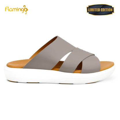 Flamingo Premium[FG107]7001 Stone Gents Arabic Sandal