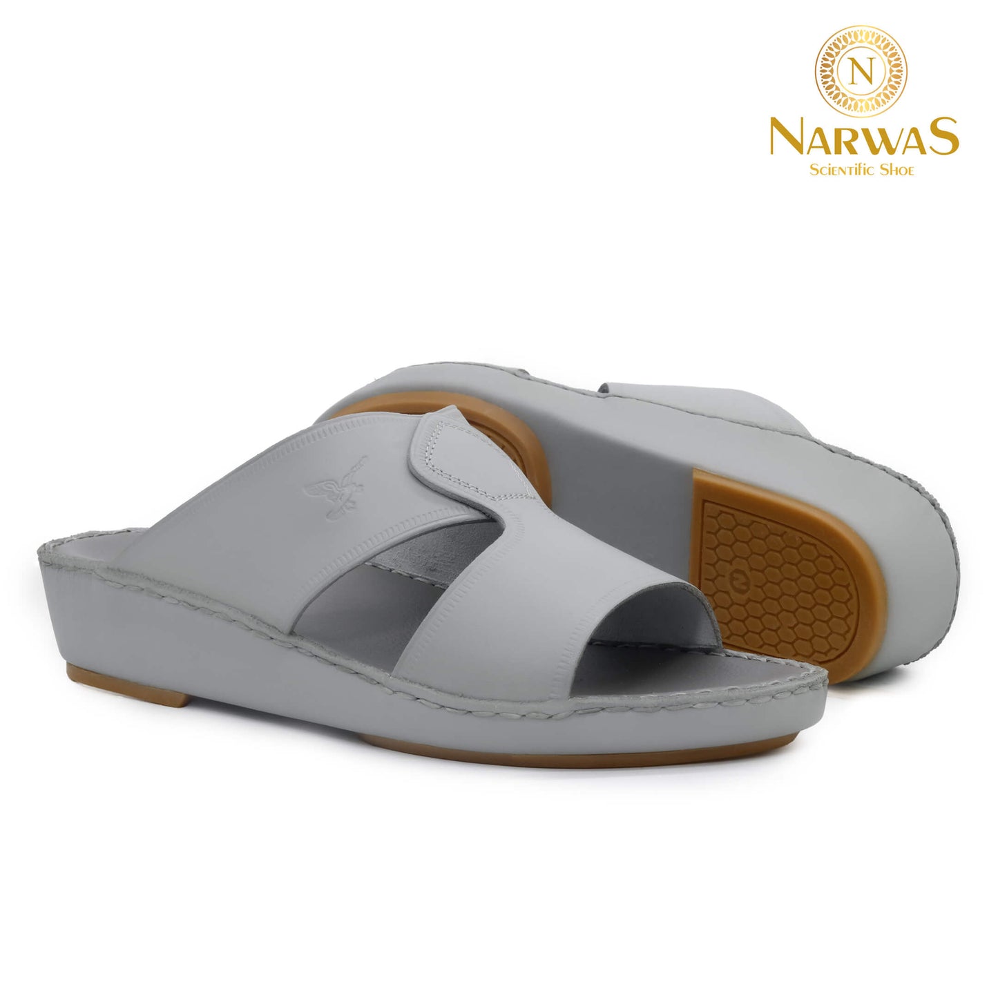 Narwas [P] 1000 Full Light Gray Gents Sandal