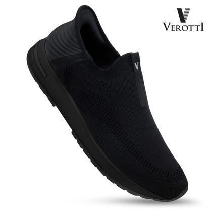 Verotti[X413]920 Black Gents SLIP-INS Shoes
