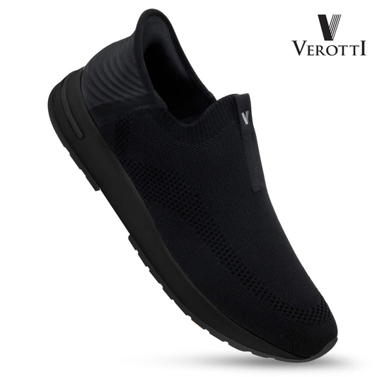 Verotti[X413]920 Black Gents SLIP-INS Shoes