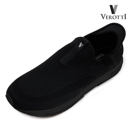 Verotti[X413]920 Black Gents SLIP-INS Shoes