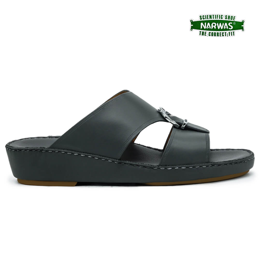 Narwas 404 [NG57] Dark Gray Gents Sandal