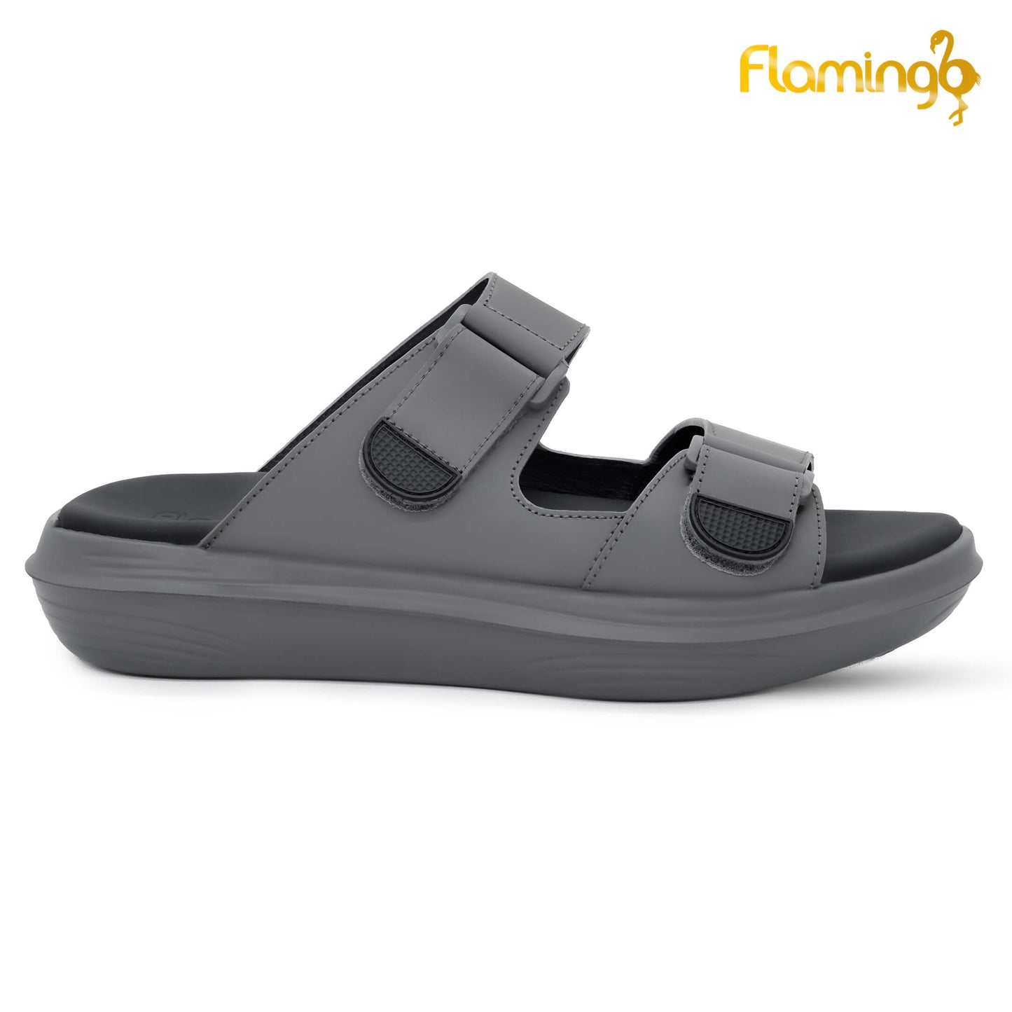 Flamingo Premium[FG125]8078 Gray Gents Arabic Sandal