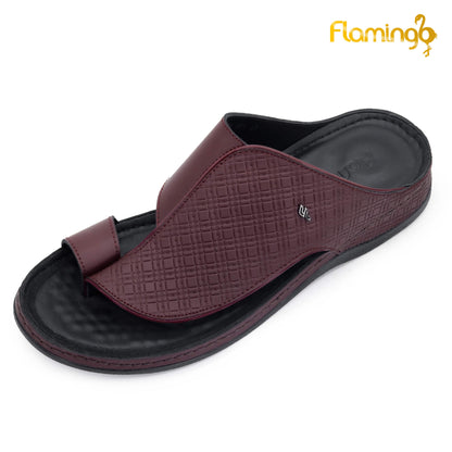 Flamingo[FG94]091 Brown Gents Arabic Sandal
