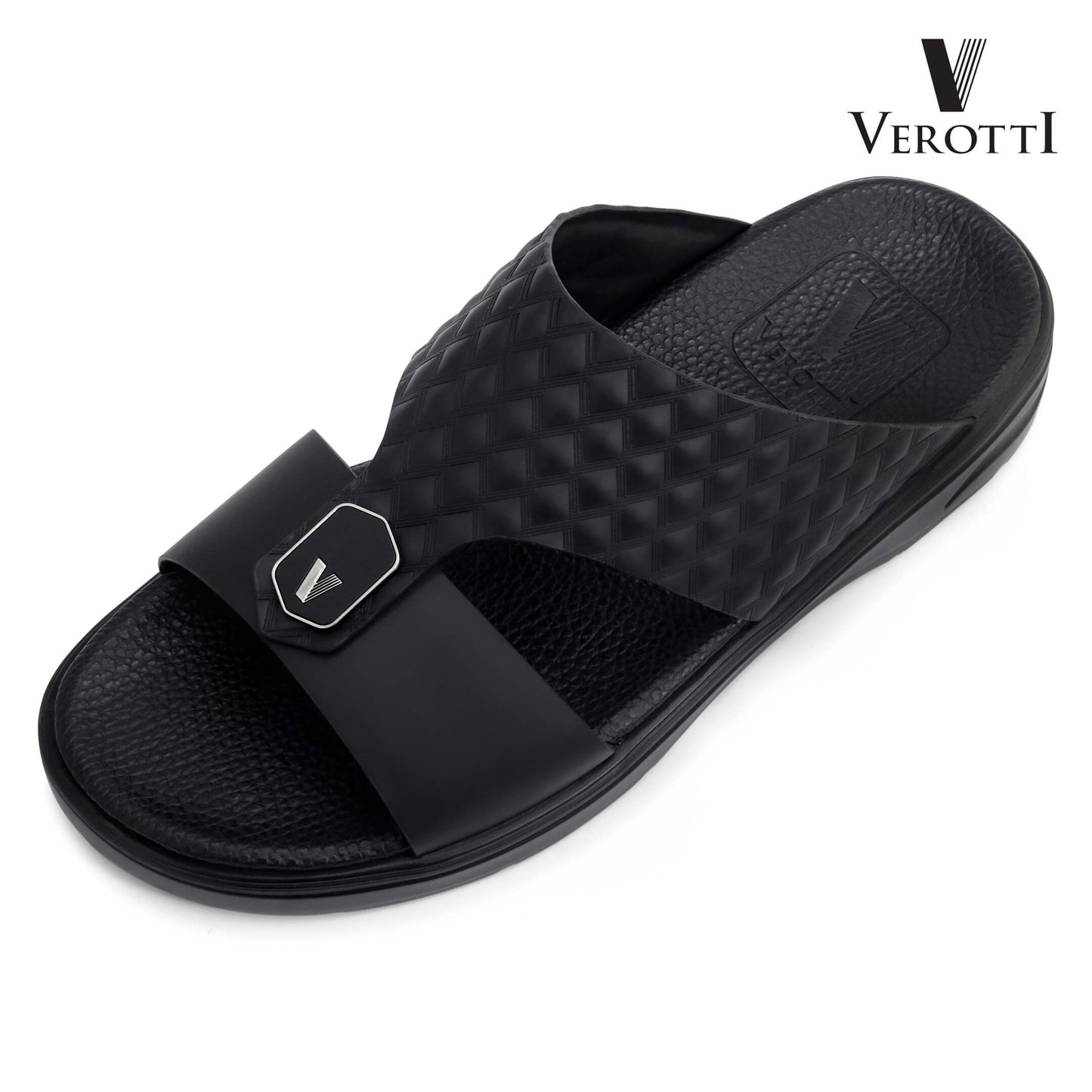 Verotti[X437]VTGE-01 Black Gents Arabic Sandal