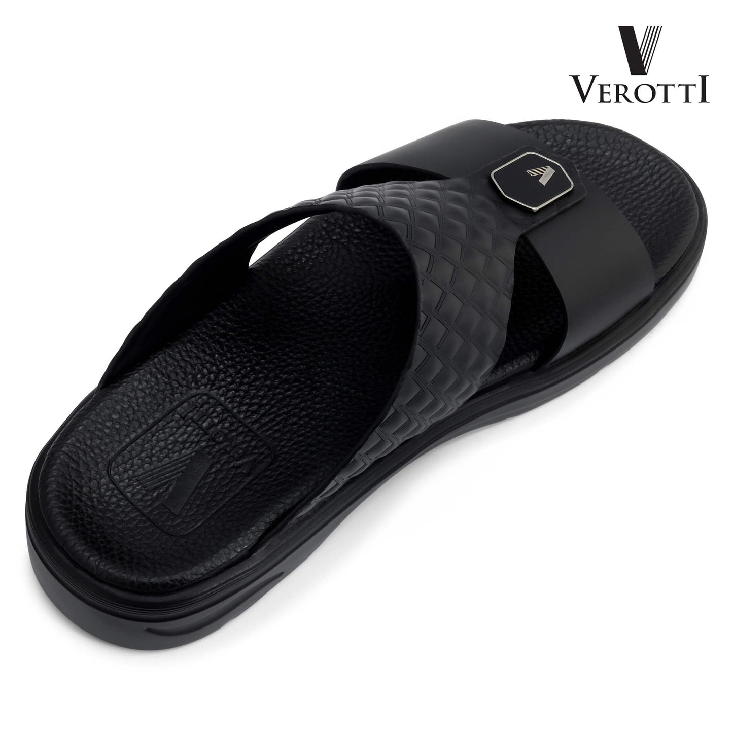 Verotti[X437]VTGE-01 Black Gents Arabic Sandal