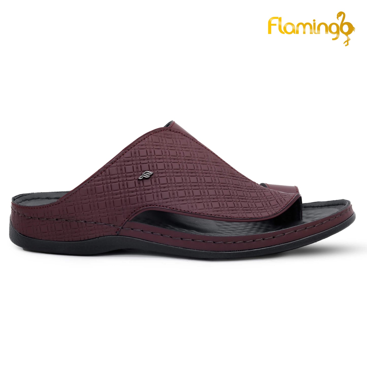 Flamingo[FG94]091 Brown Gents Arabic Sandal