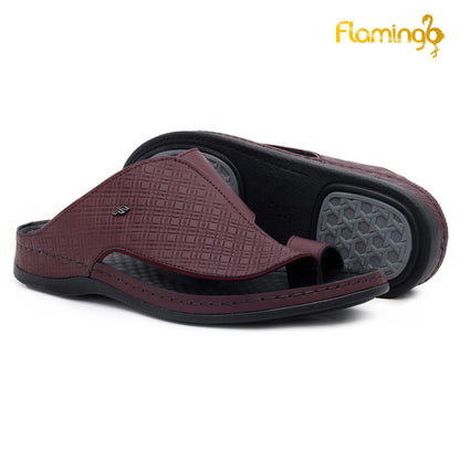 Flamingo[FG94]091 Brown Gents Arabic Sandal