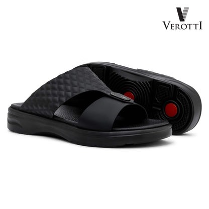 Verotti[X437]VTGE-01 Black Gents Arabic Sandal