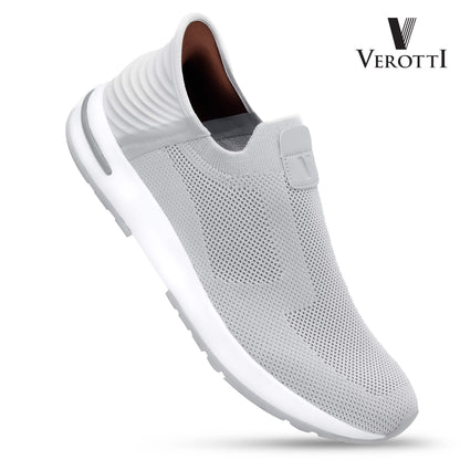 Verotti[X355]930 Gray Gents SLIP-INS Shoes