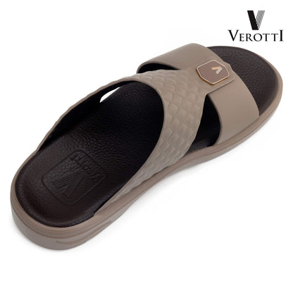 Verotti[X439]VTGE-01 Truffle Gents Arabic Sandal