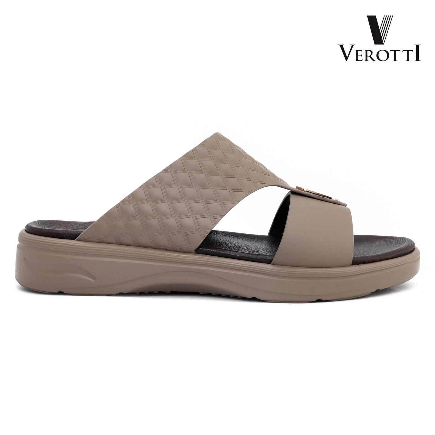 Verotti[X439]VTGE-01 Truffle Gents Arabic Sandal