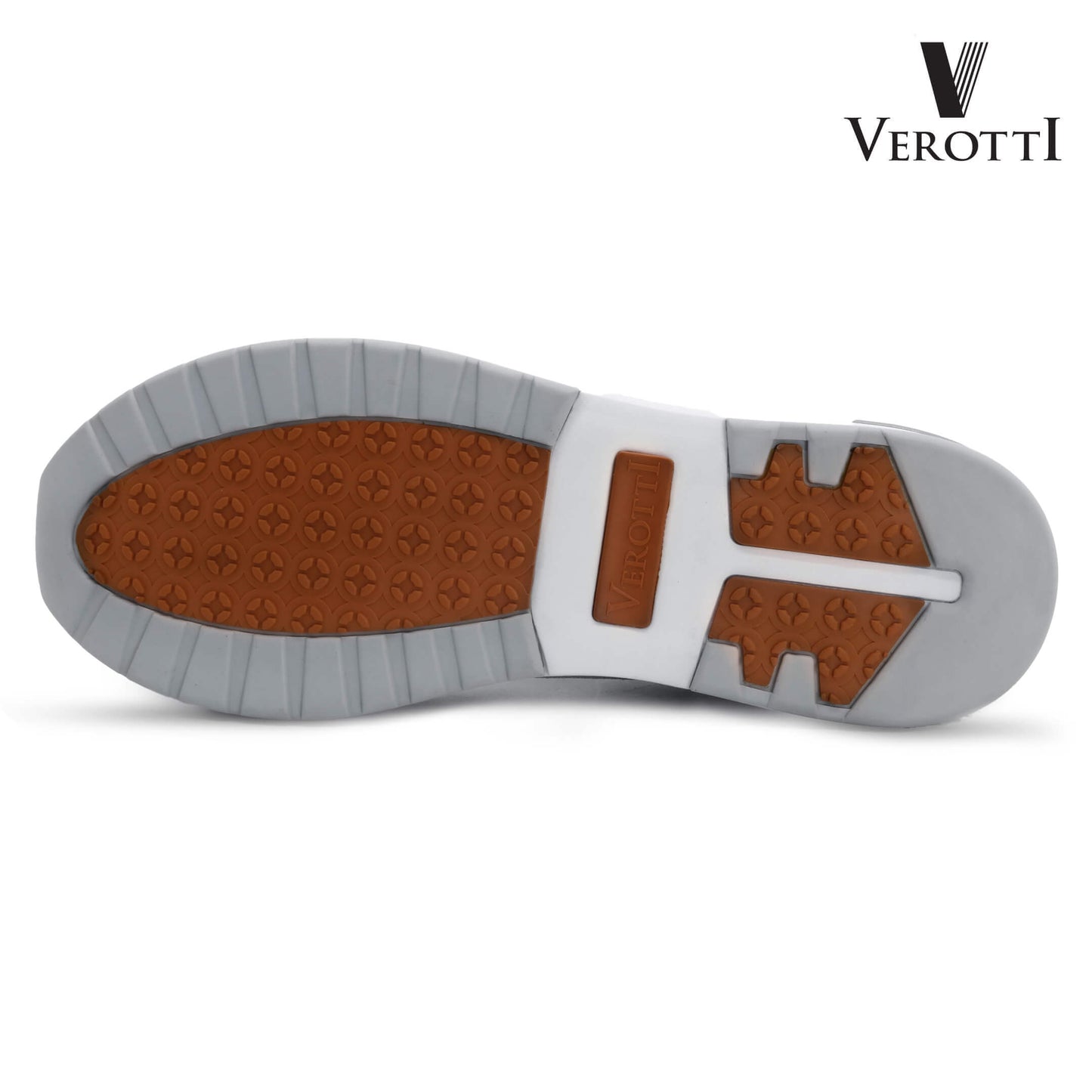 Verotti[X355]930 Gray Gents SLIP-INS Shoes