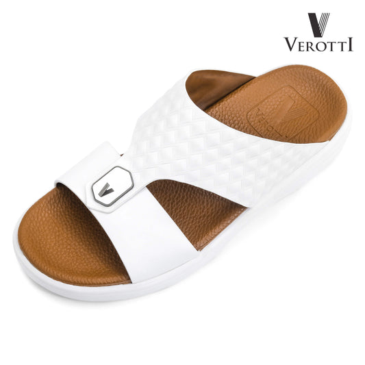 Verotti[X440]VTGE-01 White Gents Arabic Sandal