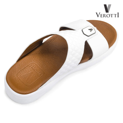 Verotti[X440]VTGE-01 White Gents Arabic Sandal