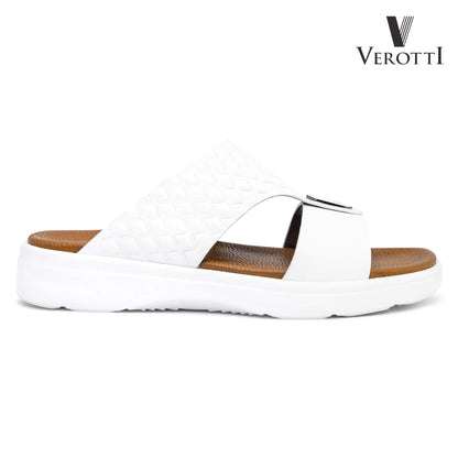 Verotti[X440]VTGE-01 White Gents Arabic Sandal