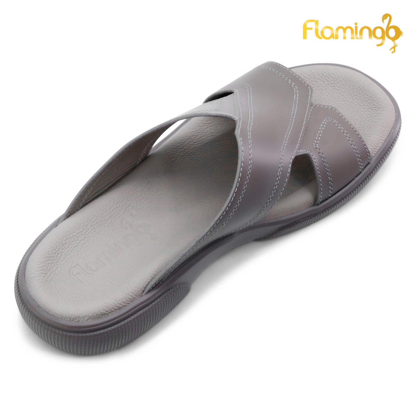 Flamingo [FG81]P0542 Stone Gents Arabic Sandal