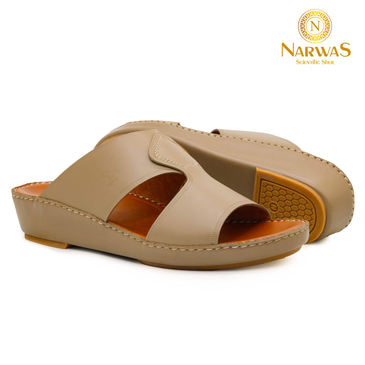 Narwas 1000 [NG136] Khaki Gents Sandal