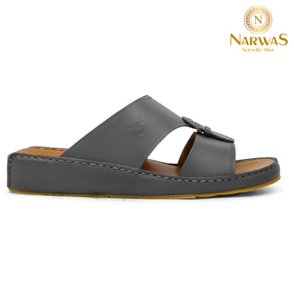 Narwas 320[NG99] Gray Gents Arabic Sandal