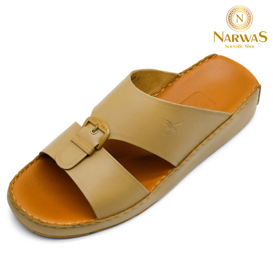 Narwas 320[NG98] Beige Gents Arabic Sandal