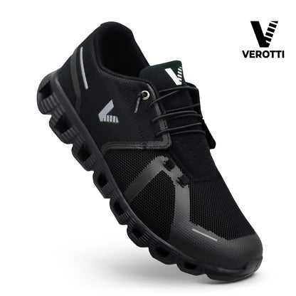 Verotti ON CLOUD[X406]295 Black Gents Shoes