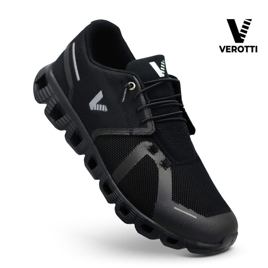 Verotti ON CLOUD[X406]295 Black Gents Shoes