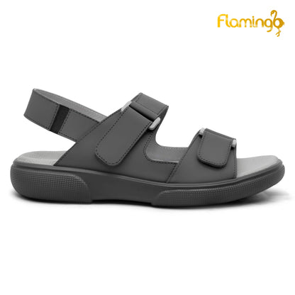 Flamingo [FG84]P0540 Gray Gents Arabic Sandal