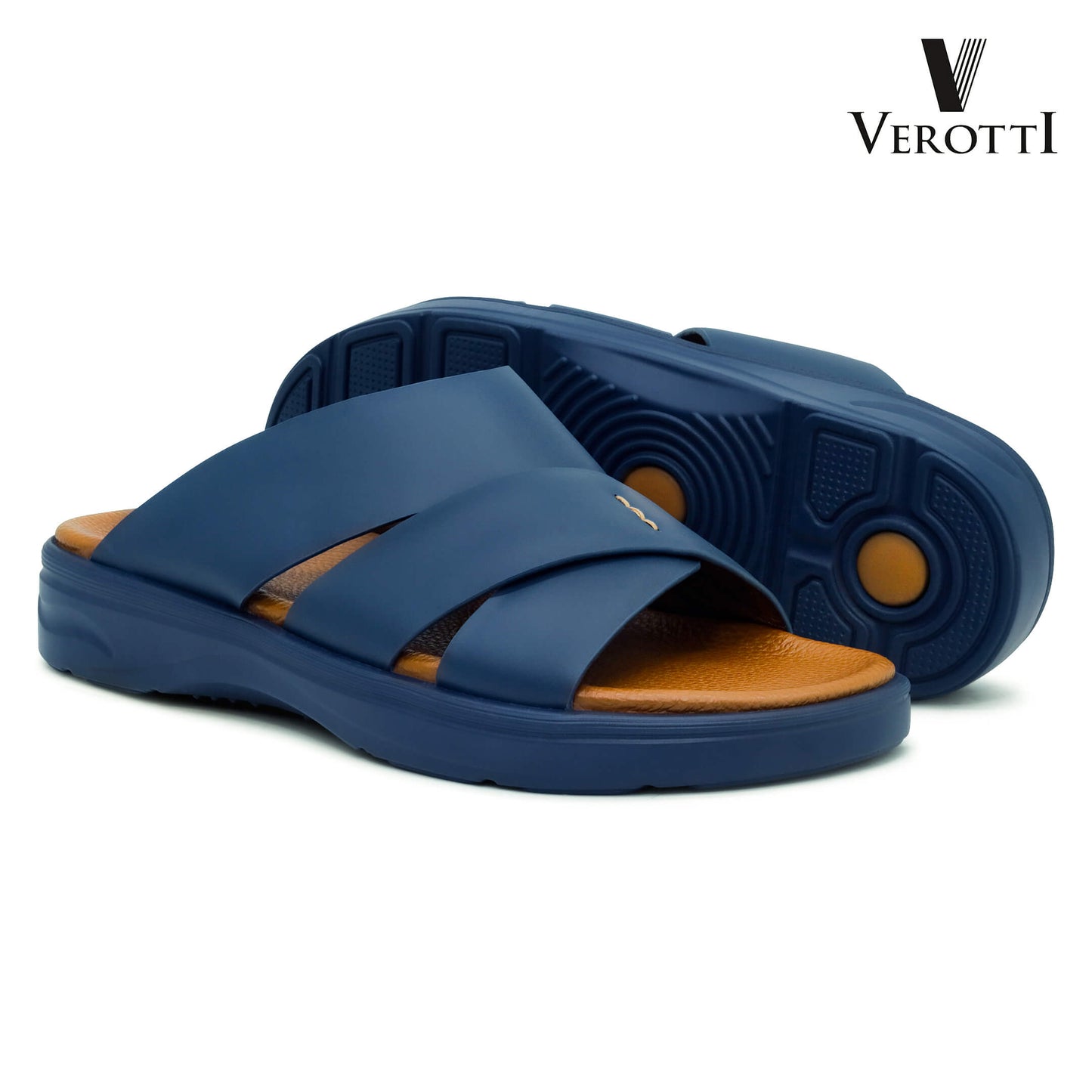 Verotti [X434]VTGE-10 Navy Gents Arabic Sandal