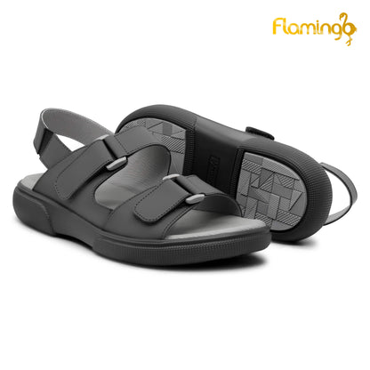 Flamingo [FG84]P0540 Gray Gents Arabic Sandal