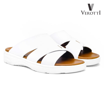 Verotti [X436]VTGE-10 White Gents Arabic Sandal