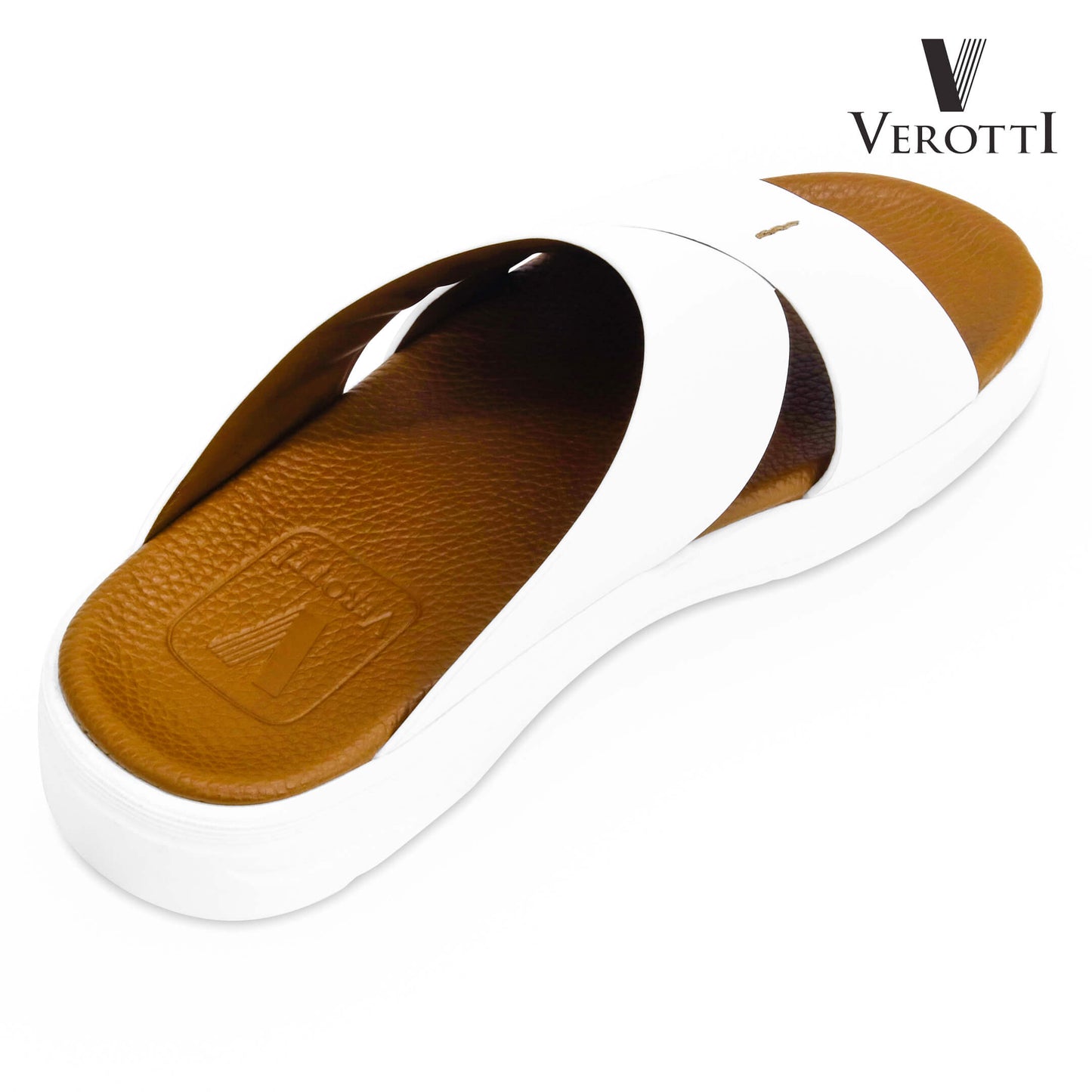 Verotti [X436]VTGE-10 White Gents Arabic Sandal