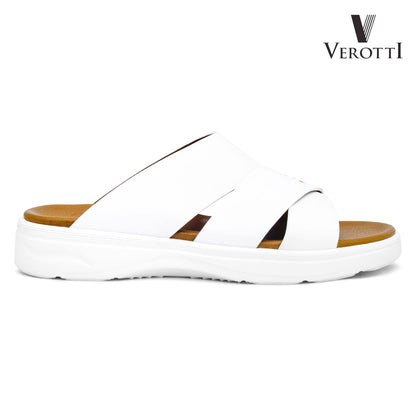 Verotti [X436]VTGE-10 White Gents Arabic Sandal