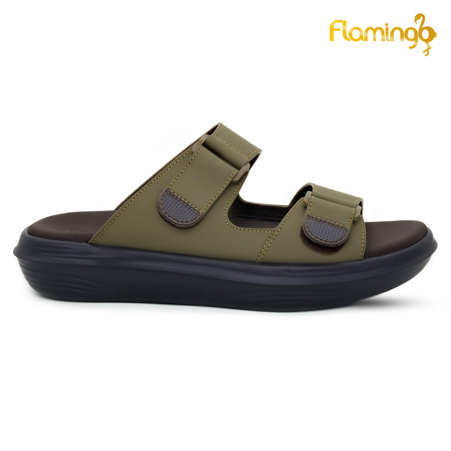 Flamingo Premium[FG126]8078 Truffle Gents Arabic Sandal