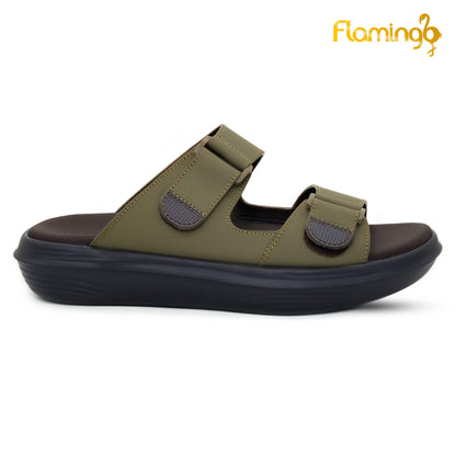 Flamingo Premium[FG126]8078 Truffle Gents Arabic Sandal