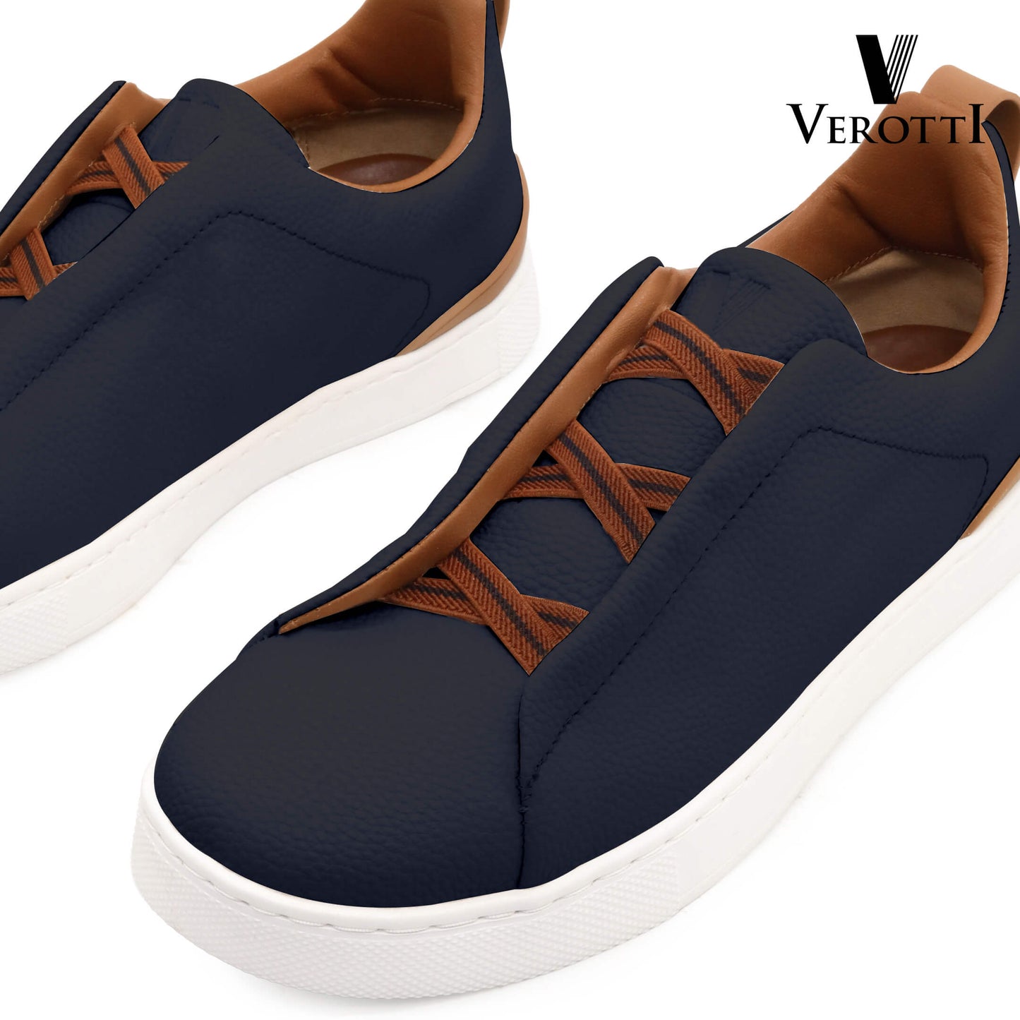 Verotti [X461]955 Navy Gents Shoes
